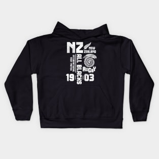 New Zealand All Blacks Rugby Fan Memorabilia Kids Hoodie